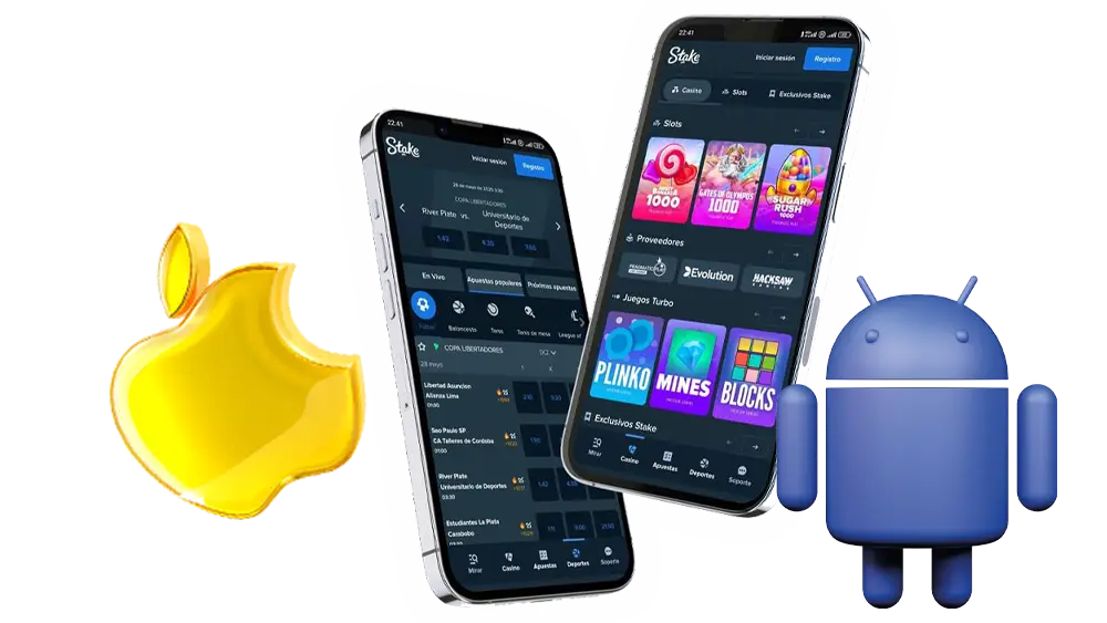 La aplicación Stake